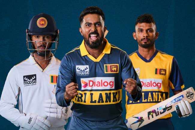 ශ්රී ලංකා ක්රිකට් නව ජර්සිය එළිදක්වයි