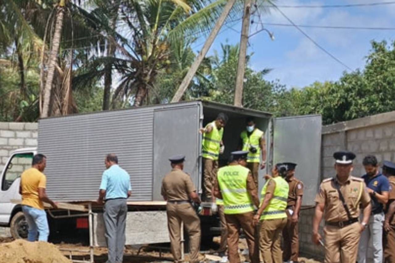 සිනිමෝදරින් තවත් අයිස් මත්ද්‍රව්‍ය ලොරියක් සොයා ගනී
