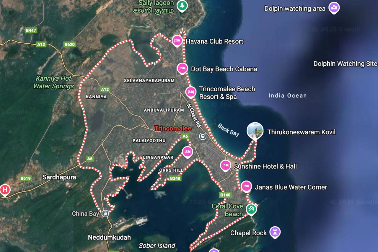 ත්‍රිකුණාමලය මුහුදේ භූ කම්පනයක්