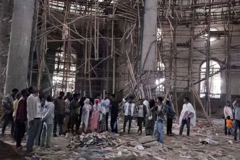 Tragedy in Ethiopia: Church Scaffolding Collapse Claims 36 Lives