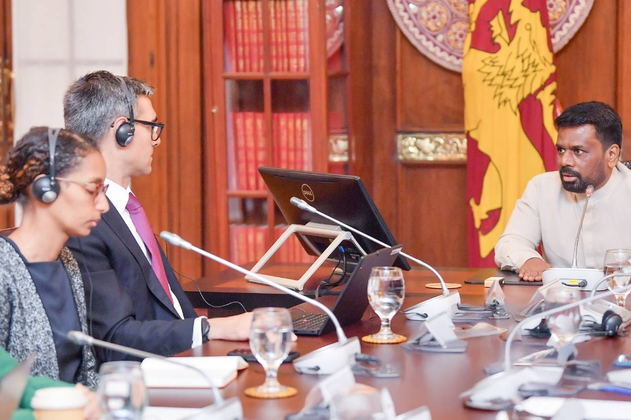 ජනපති සහ IMF නියෝජිතයින් අතර හමුවක්