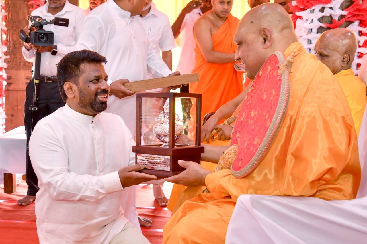 තැබු පියවර කිසිසේත්ම ආපසු හරවන්නේ නැහැ – ජනපති
