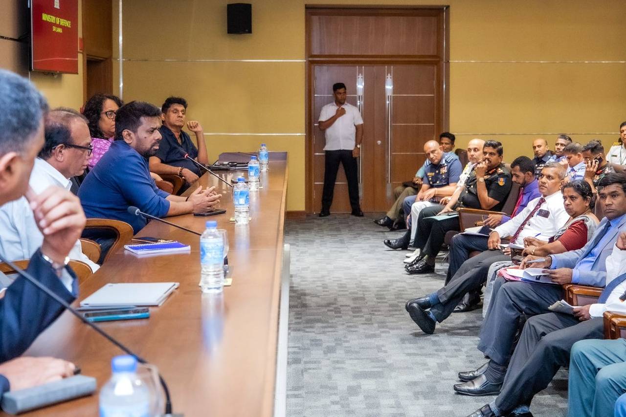 ජාතික ආපදා කළමනාකරණ සභාව ජනපති ප්‍රධානත්වයෙන් රැස්වෙයි