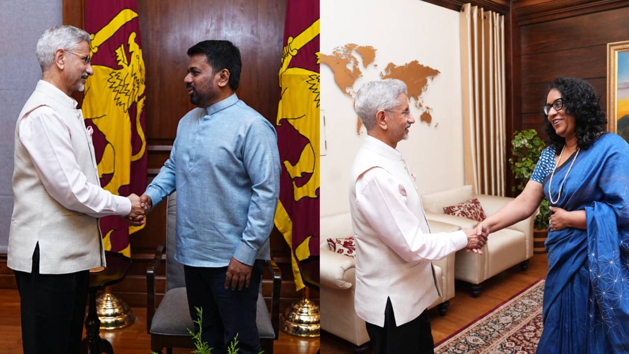 ඉන්දීය විදේශ ඇමති ජනපති සහ අගමැතිනිය හමුවෙයි