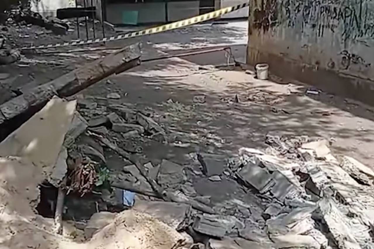 බොරැල්ලේ පාසලක තාප්පයක් කඩා වැටීමෙන් සිසුන් තිදෙනෙක්ට තුවාල