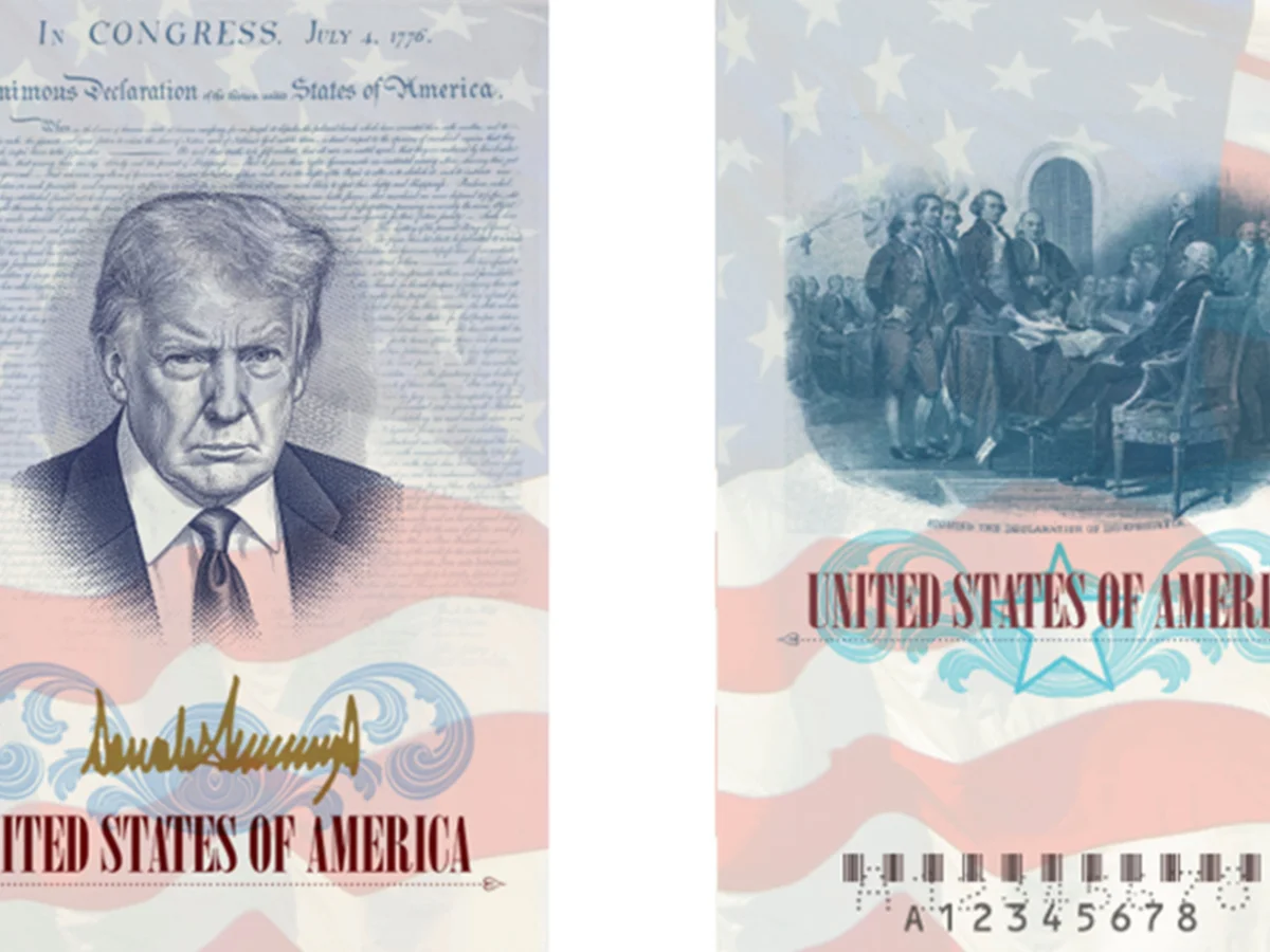 U.S. to Issue Trump-Themed Passports for America’s 250th Anniversary