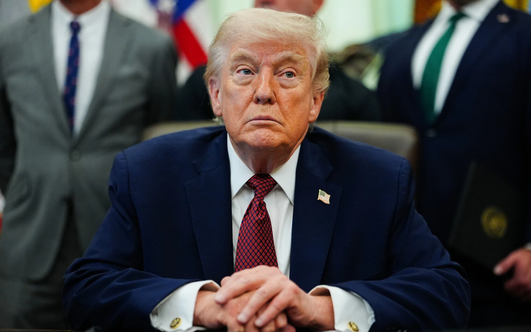 Trump Shut Out of War Room After US Jet Downed in Iran