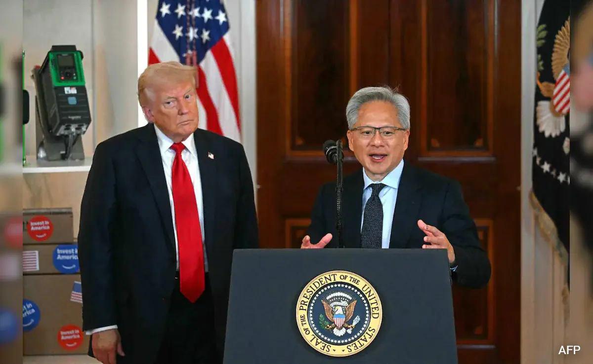 Nvidia Chief Joins Trump’s China Mission