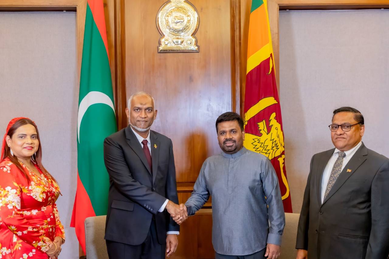 මාලදිවයින සහ ශ්‍රී ලංකාව අතර අවබෝධතා ගිවිසුම් 7ක් අත්සන් තබයි