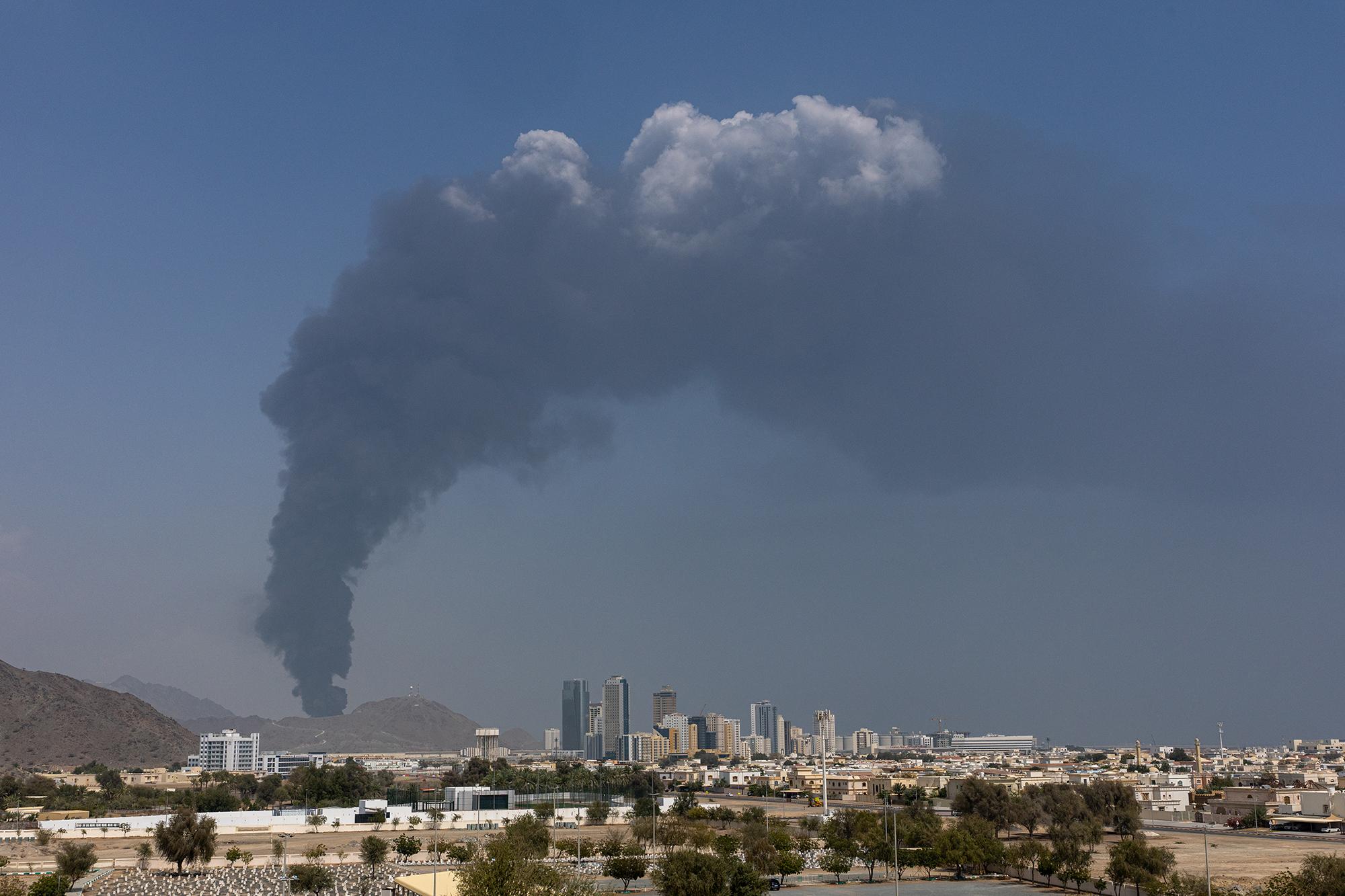 US Strikes Qeshm; Tehran Accused of Targeting Kuwait & Bahrain