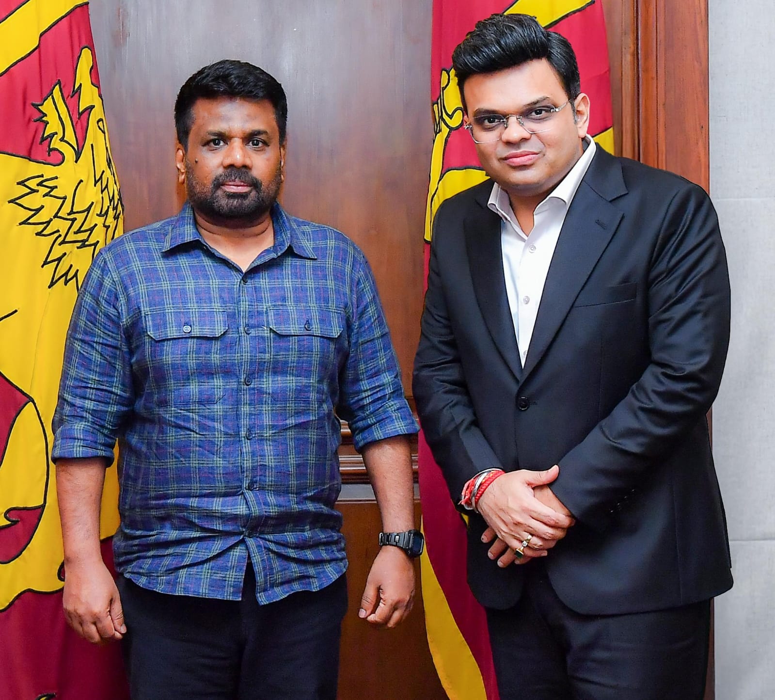 ICC සභාපති ජනපති අනුරව හමුවෙයි
