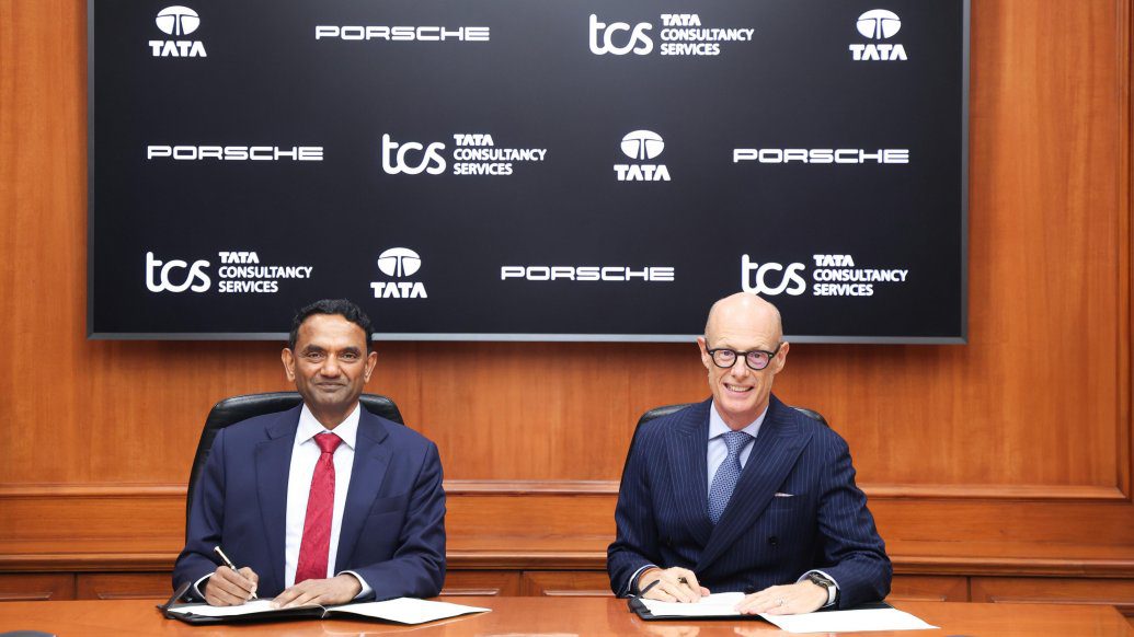 Porsche සමාගමෙන් TCS සමාගමට යුරෝ බිලියන 1.25ක දැවැන්ත කොන්ත්‍රාත්තුවක්