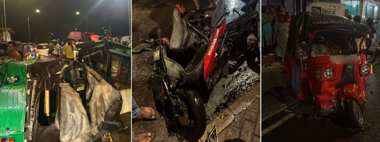 මට්ටක්කුලිය මාරක රිය අනතුරින් මියගිය සංඛ්‍යාව 3 දක්වා ඉහළට – 8ක් තවමත් රෝහලේ ප්‍රතිකාර