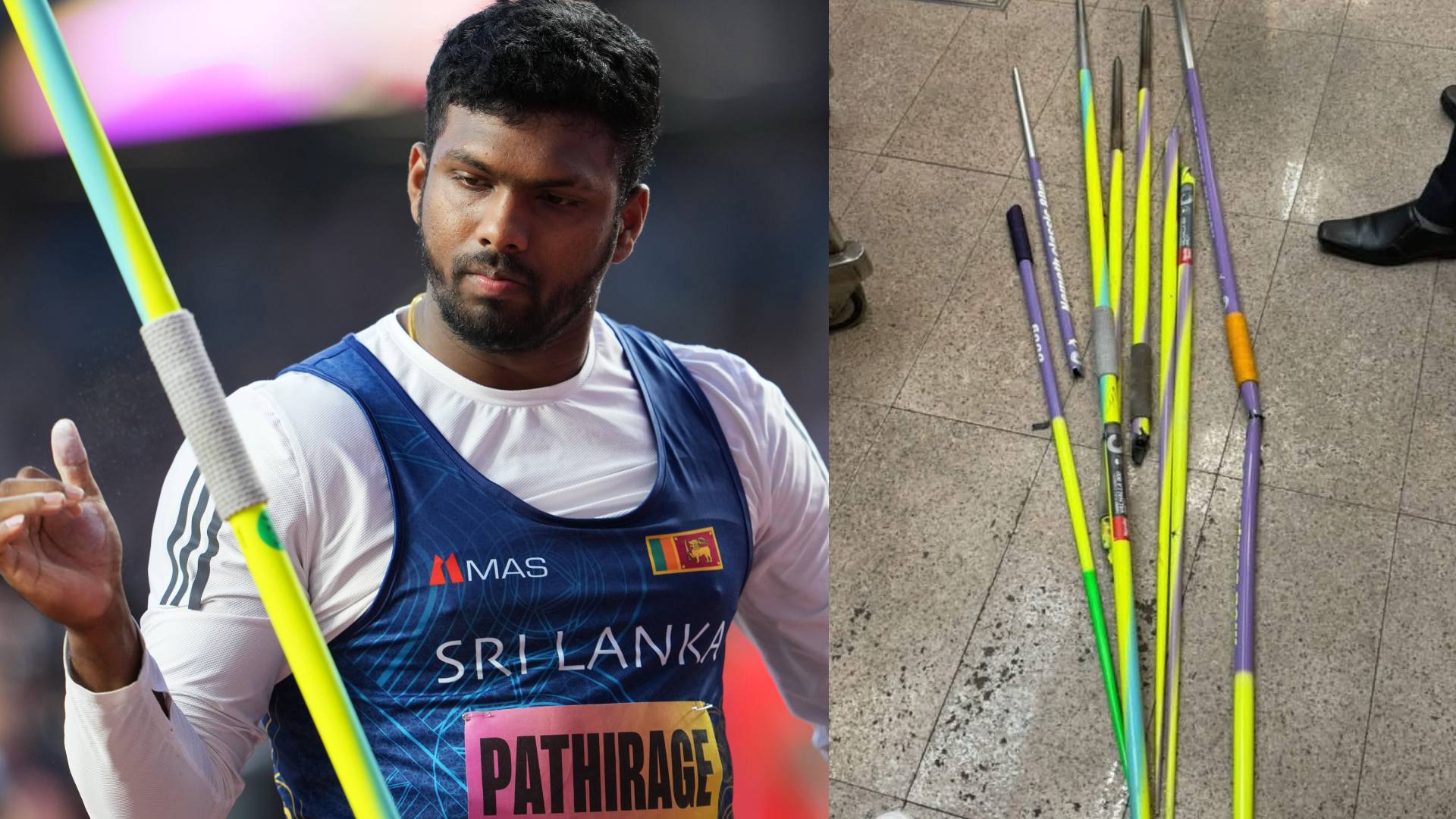 ගුවන් ගමනේදී රුමේෂ් තරංගගේ ලෝක මට්ටමේ හෙල්ල 5ක් විනාශ වෙලා