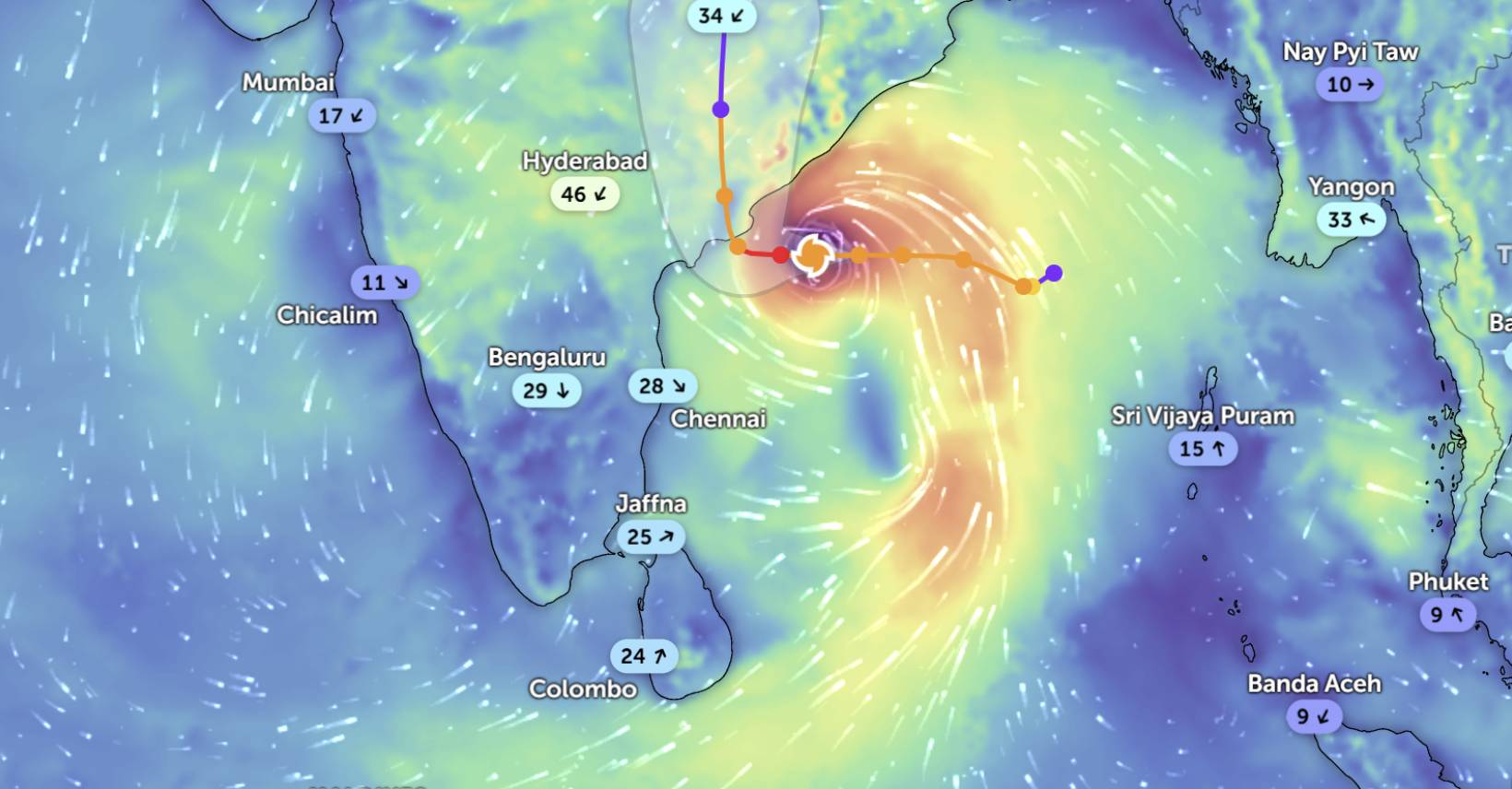 බෙංගාල බොක්ක සහ දිවයින වටා මුහුදු ප්‍රදේශ සඳහා තද සුළං සහ මුහුද රළුවීමේ රතු නිවේදනයක් නිකුත් කරයි